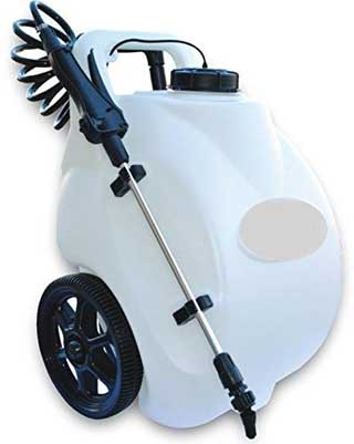 5-Gallon Electric Weed Sprayer on Wheels