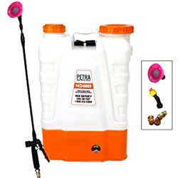 High Capacity 4 Gallon Battery Operated Petra Backpack Sprayer for Spraying Weeds with Vinegar